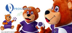 Pluche Beer Anderlecht Voetbal, Progimpex Pluche Knuffels Maken