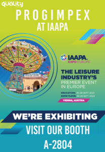 Progimpex at Iaapa Expo Europe in Vienna, 2023