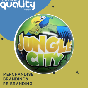 Progimpex Pluche Knuffels Maken, Merchandise Jungle City Pluche Knuffel, Handdoek, PVC bal, Sleutelhanger, Drinktas