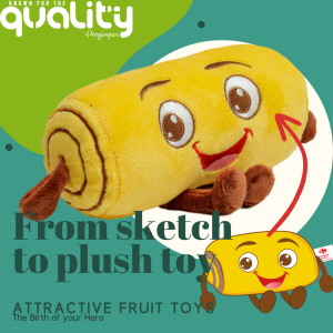 Pluche Knuffels Maken, Knuffels laten maken, Progimpex, Pluche Chocoladebroodje, Carrefour