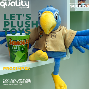 Een hoogwaardige, luxueuze uitstraling – denk aan de beste stoffen, perfecte stiksels, en subtiele details, Progimpex Pluche Knuffels Maken, Jungle City