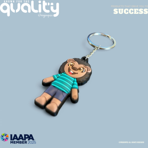 PVC Sleutelhanger Oscar, de leukste aanvulling voor jouw mascotte