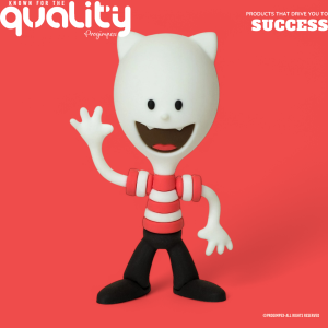 Progimpex Case Studie Borre; pluche knuffels, PVC Figurine