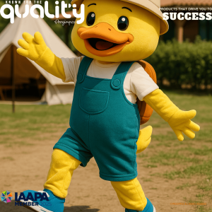 Progimpex Case Studie Loeka de Loopeend; pluche knuffels, handpoppen en aanvullende merchandise, mascottepakken, Walking Act