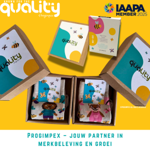 Sokjes Oscar en Abby met geschenkdoosje