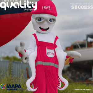 ©Progimpex karakter en mascottepak ontwikkeling - Octopus