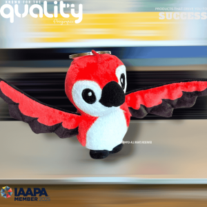 Mini pluche vogel, brand ambassador voor uw merk, Progimpex