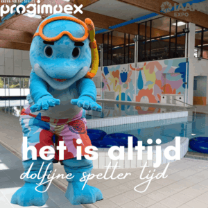 Mascotte pak, mascotte kostuum, Progimpex Dolfijn mascottepak laten maken