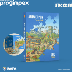 Maatwerk puzzels, city puzzels, pretpark puzzels, Progimpex